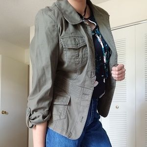 Olive green jacket